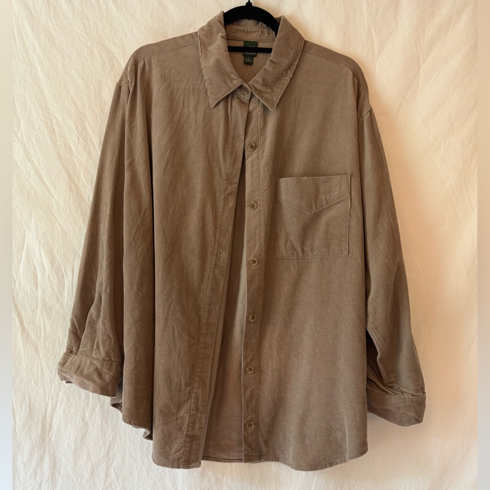 Wild Fable Oversized Corduroy Button Down